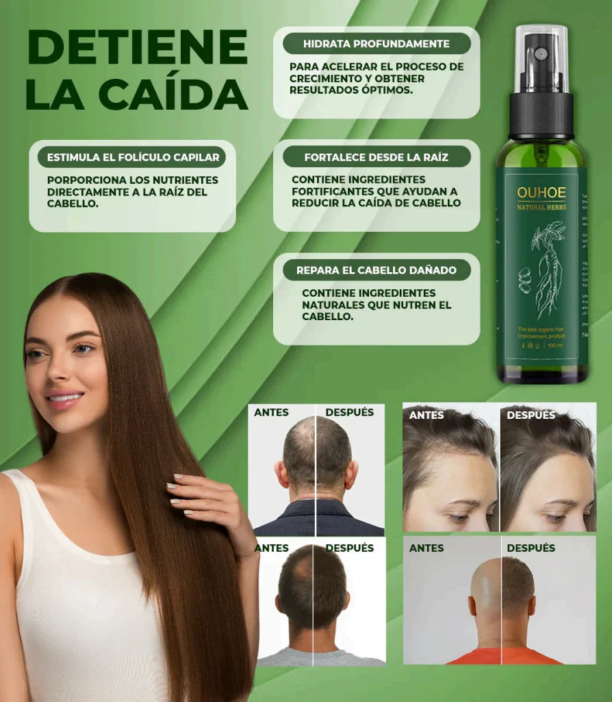 OUHOE™ Elixir para el crecimiento de cabello